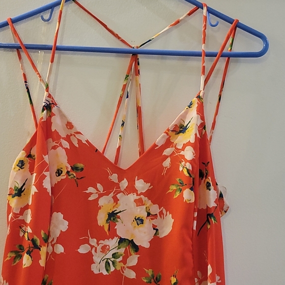 Lush- Floral High-Low Dress - Picture 2 of 10